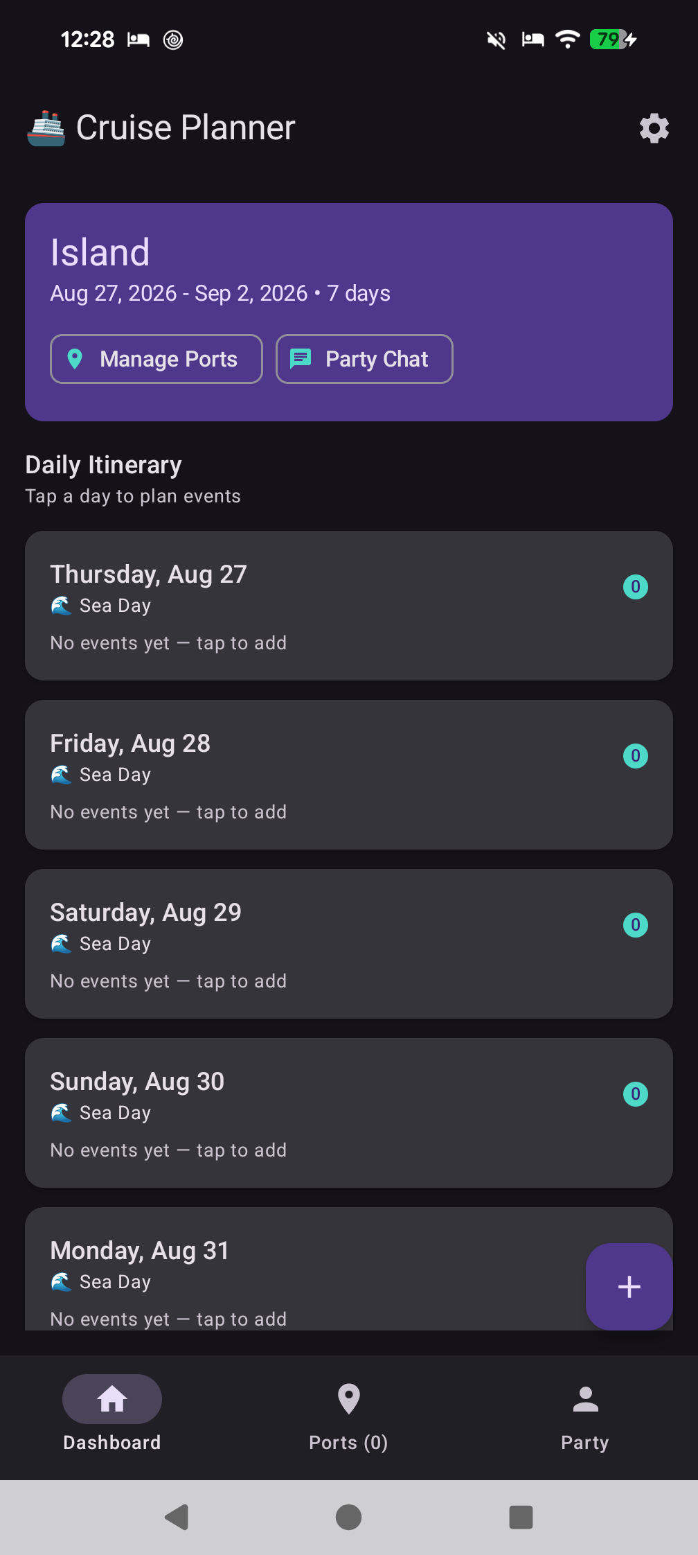 Dashboard screenshot